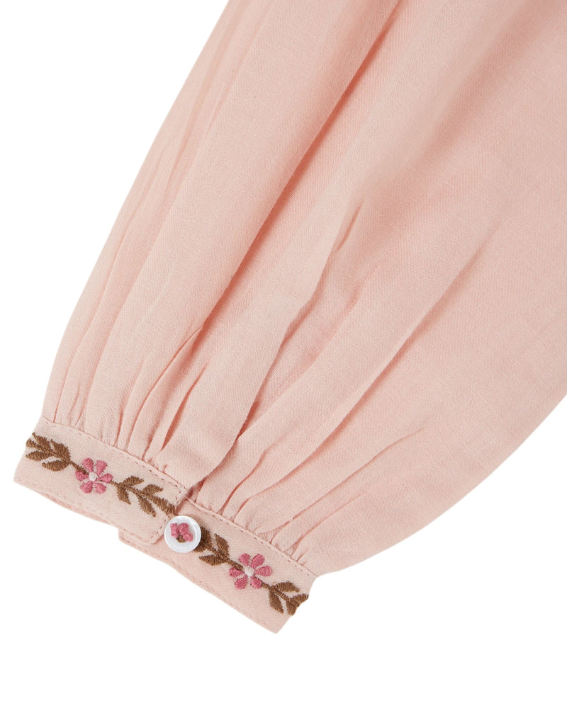 ETHNIC EMBROIDERED BLOUSE AC046 - PEONY