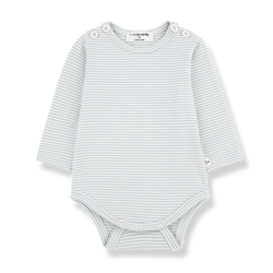 BIEL STRIPED ORGANIC JERSEY body - nuvola