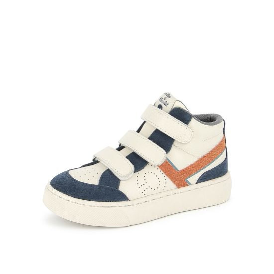 TC 17 HI EASY NAPPA - WHITE-DK NAVY-DK ORA