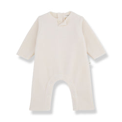 KIMI BAMBOO POLAR jumpsuit - ecru