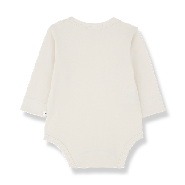 EDITH ORGANIC PLAIN JERSEY body - ecru