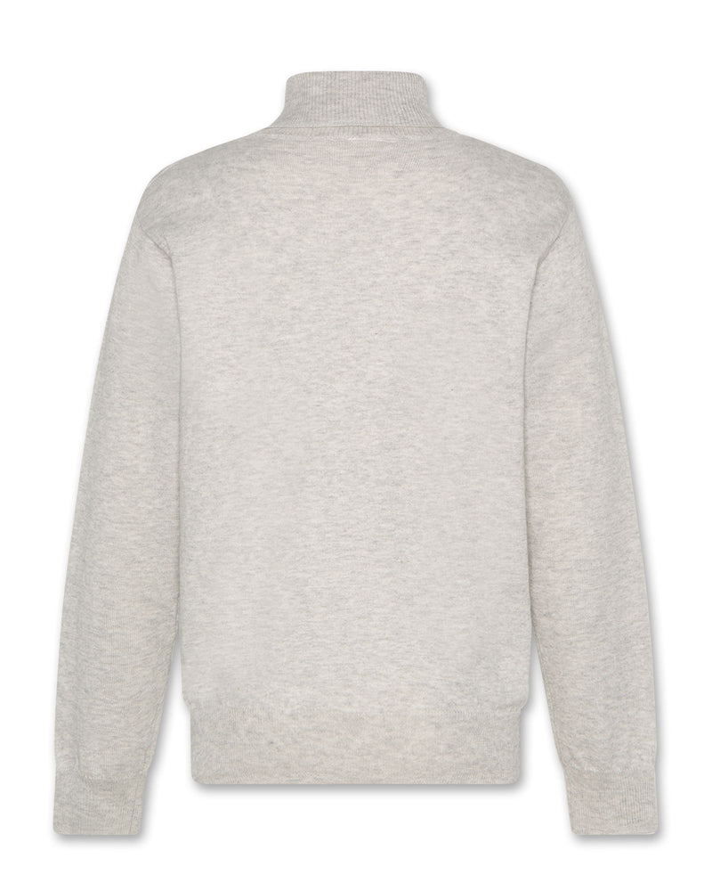 odin roll-neck - 000914 - light oxford