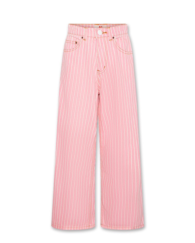 leyla striped pants 000528 - pink