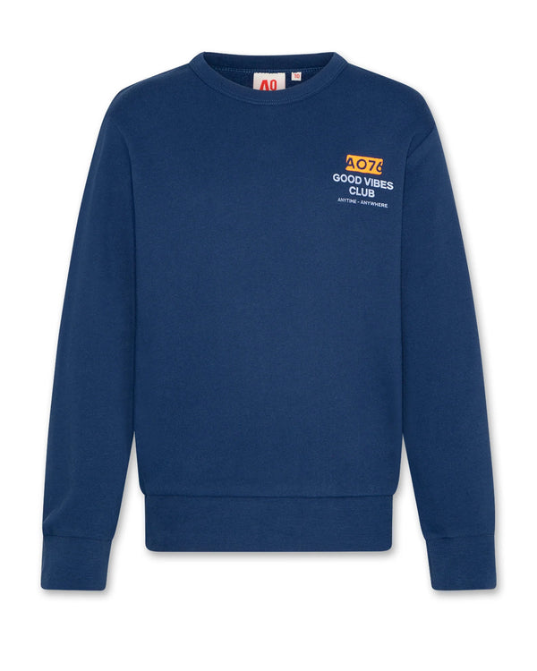 tom sweater going 000725 - mid blue