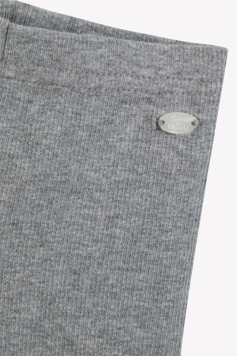 BABY PREPPY WINTER LEGGING1 - Gris moyen CB24001