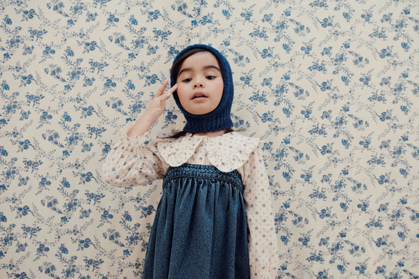 LOOSE STRAPS DRESS AC083A - DENIM