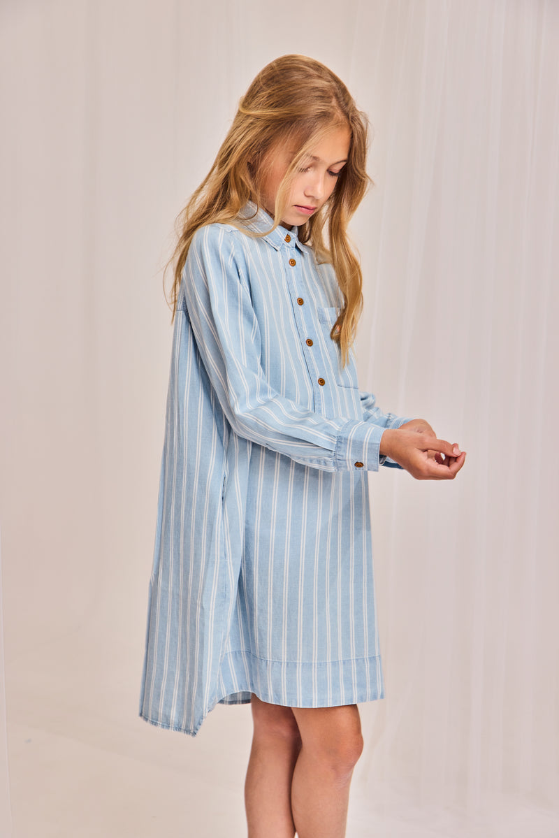 hedy dress tina 001020 - wash light