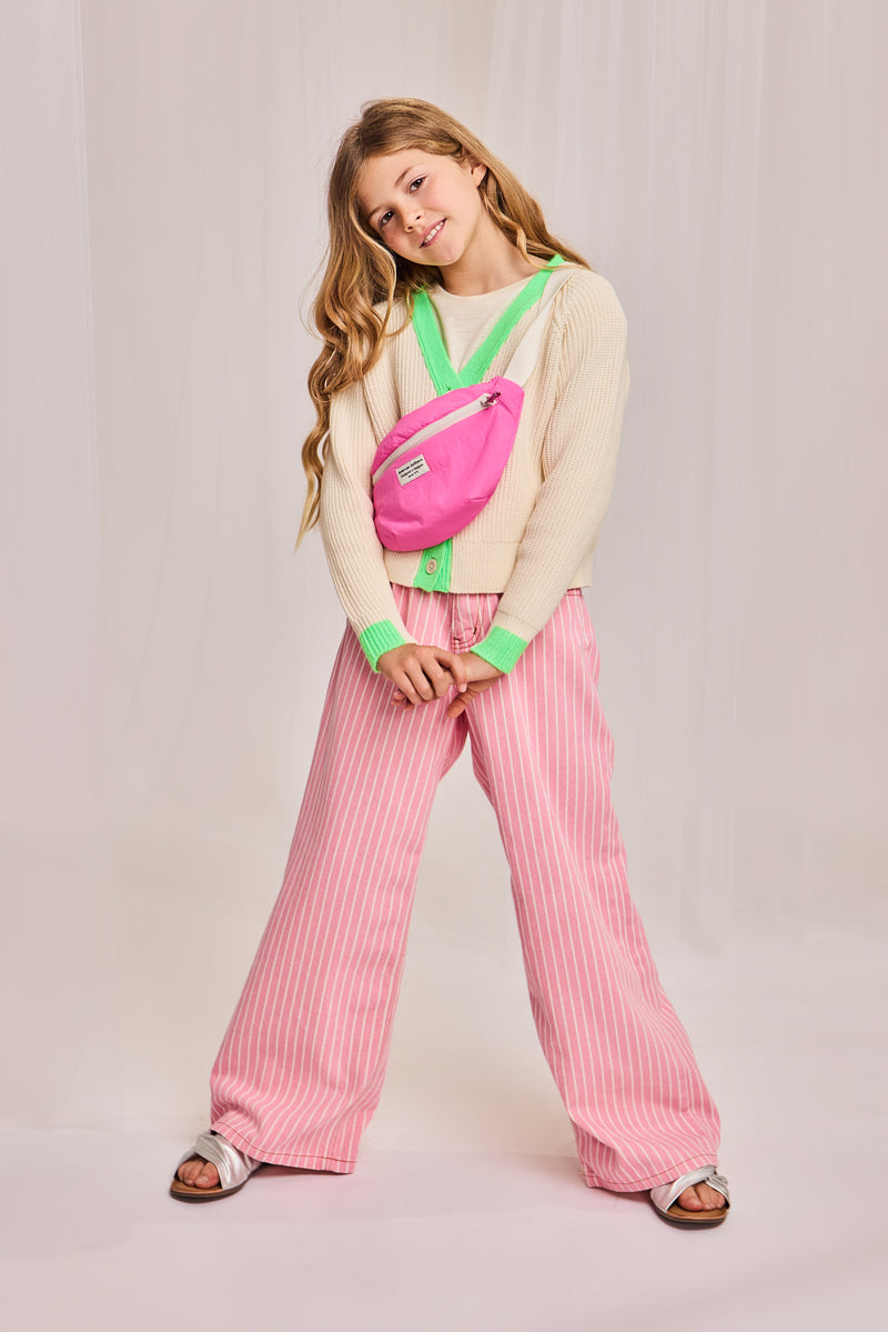 leyla striped pants 000528 - pink