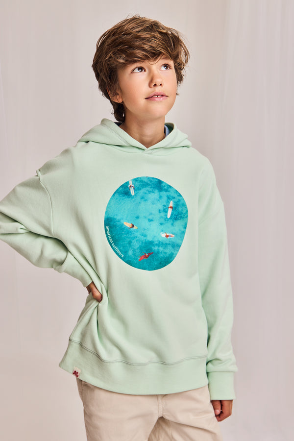 arthur hoodie pacific 000400 - light green