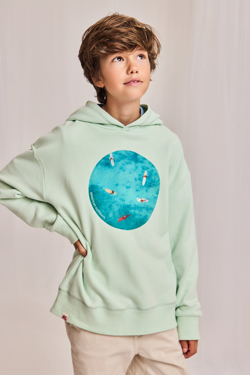 arthur hoodie pacific 000400 - light green