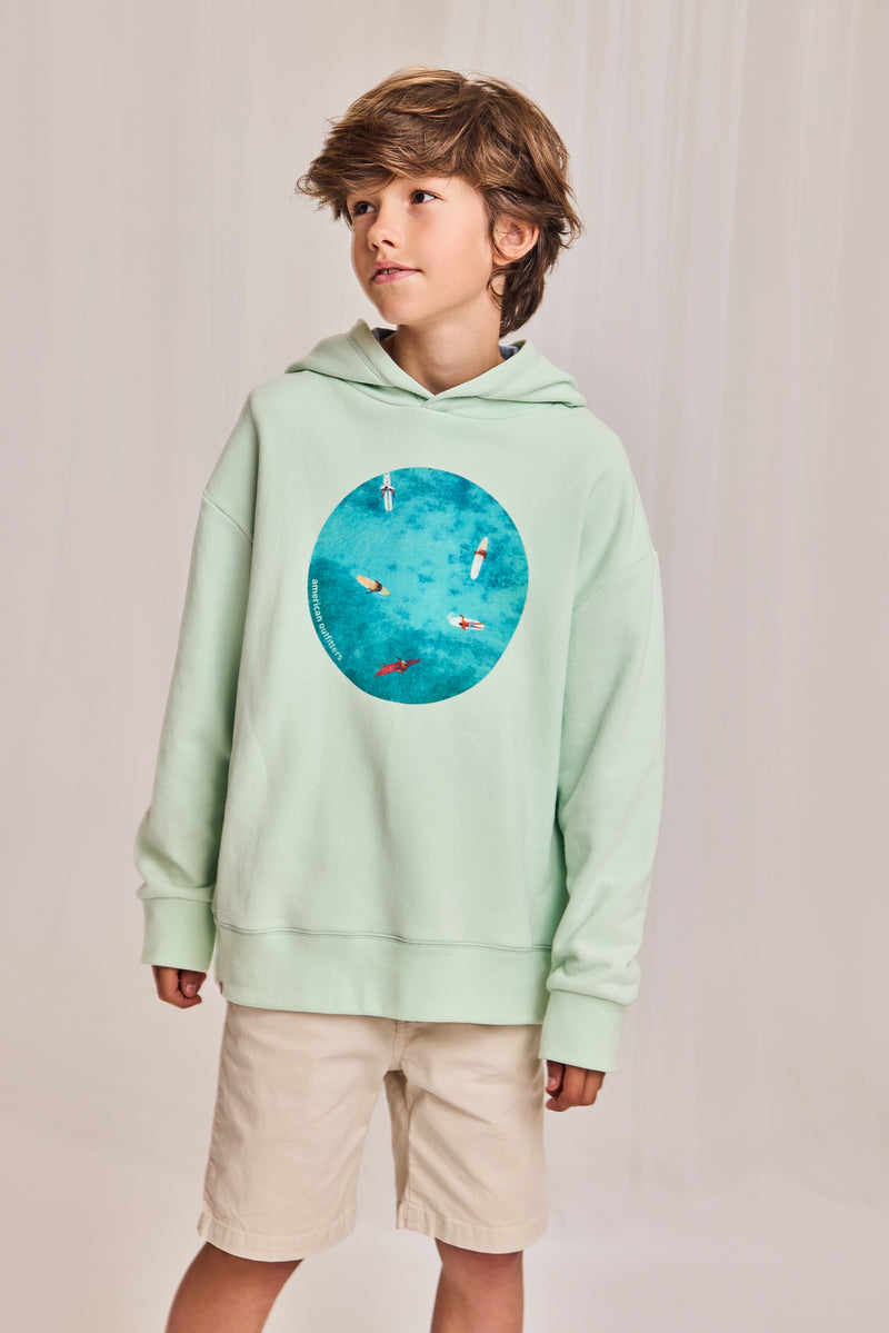 arthur hoodie pacific 000400 - light green