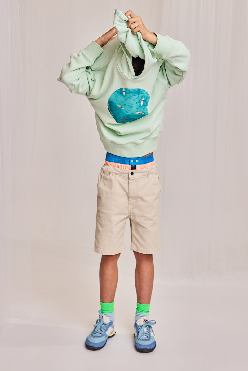arthur hoodie pacific 000400 - light green