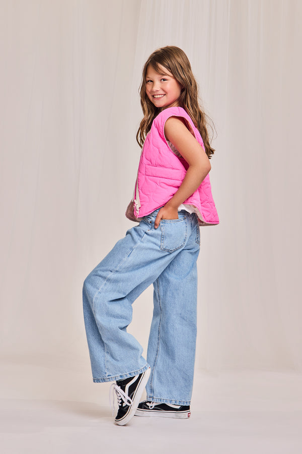 leyla jeans pants 001020 - wash light