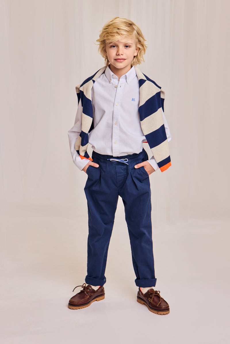 moreni chino pants 000760 - indigo