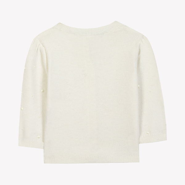BABY JARDIN D HIVER CARDIGAN8 - Nacre CB18141