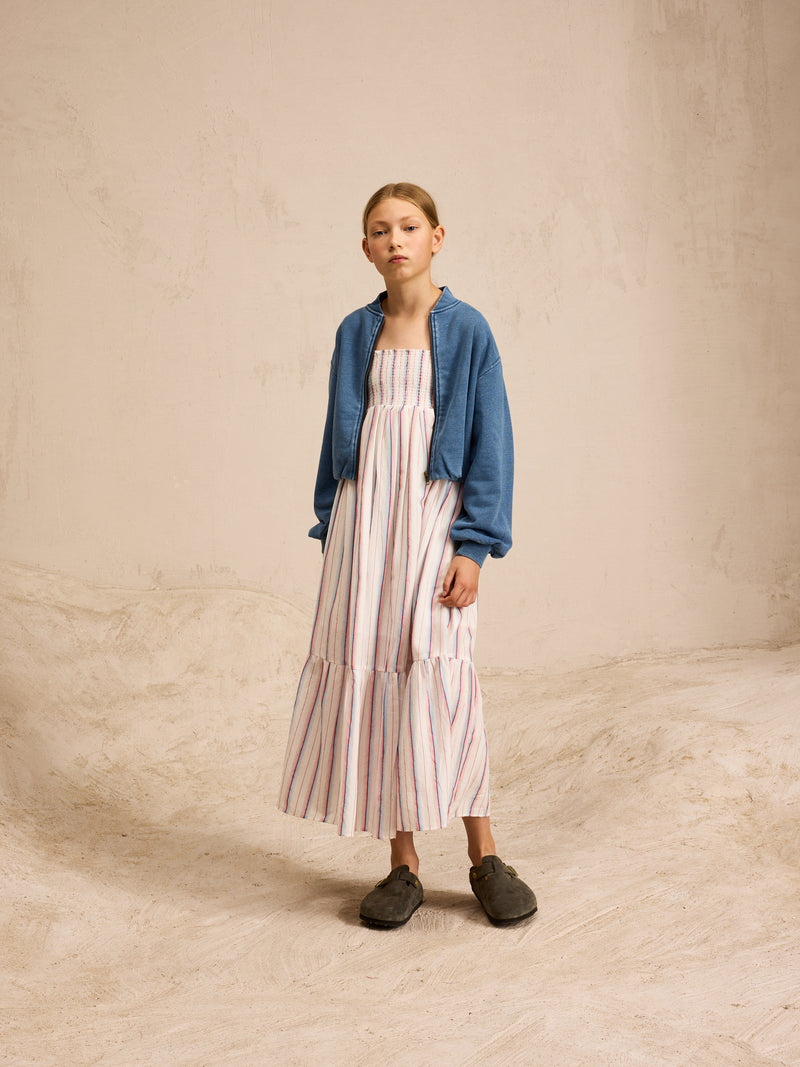 FINESS T1752 SWEATSHIRT - 706 BLUE JEANS