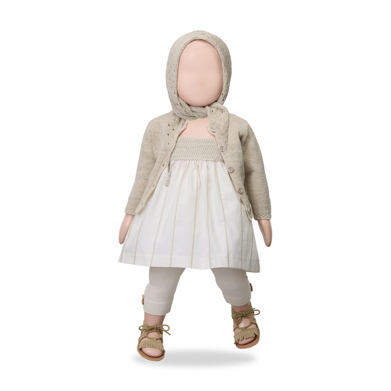 MUSHA knit cardigan - beige