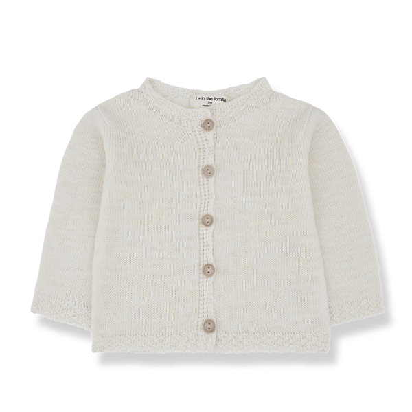 MUSHA knit cardigan - off-white