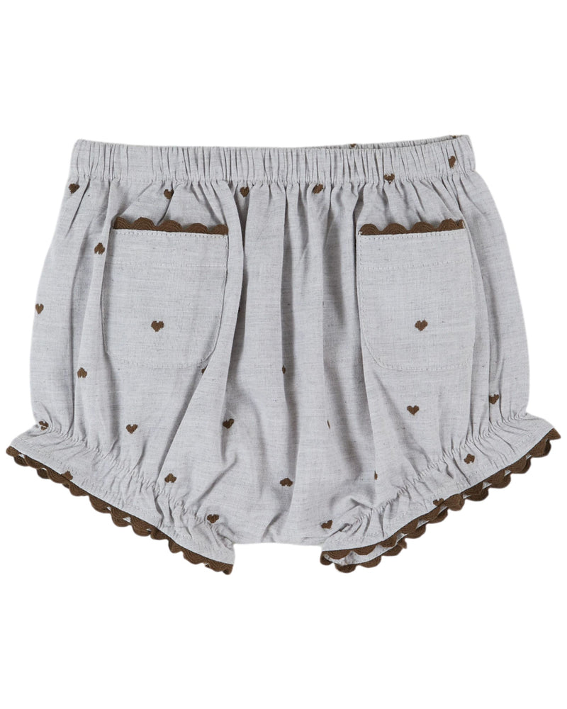 HEART JACQUARD BLOOMER AC210 - COEUR