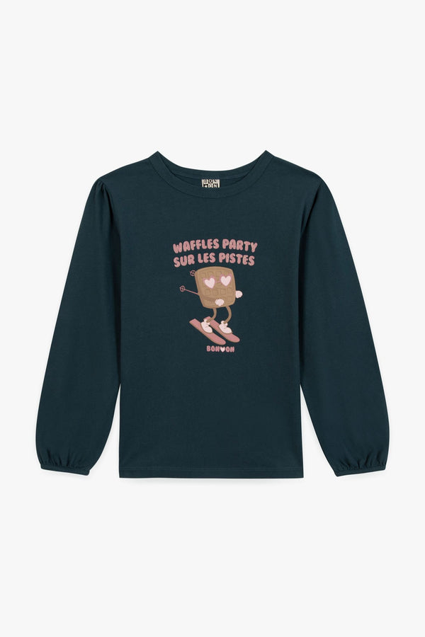 WAFFLE Tee-Shirt - BLUE LAKE BB10042