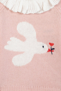 LILY BB BIRD sweater - rose blossom BB18091