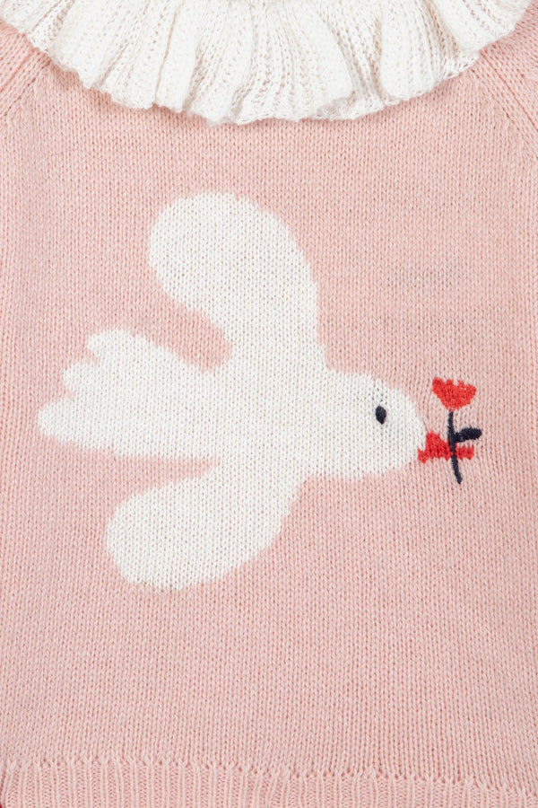 LILY BB BIRD sweater - rose blossom BB18091
