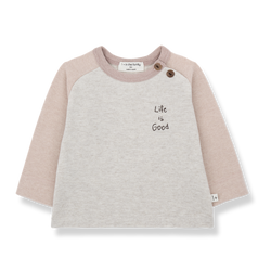 PAUL PLAIN JERSEY ranglan t-shirt - nude
