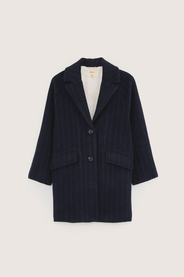 SANTAN52 S1113 COAT - STRIPE A