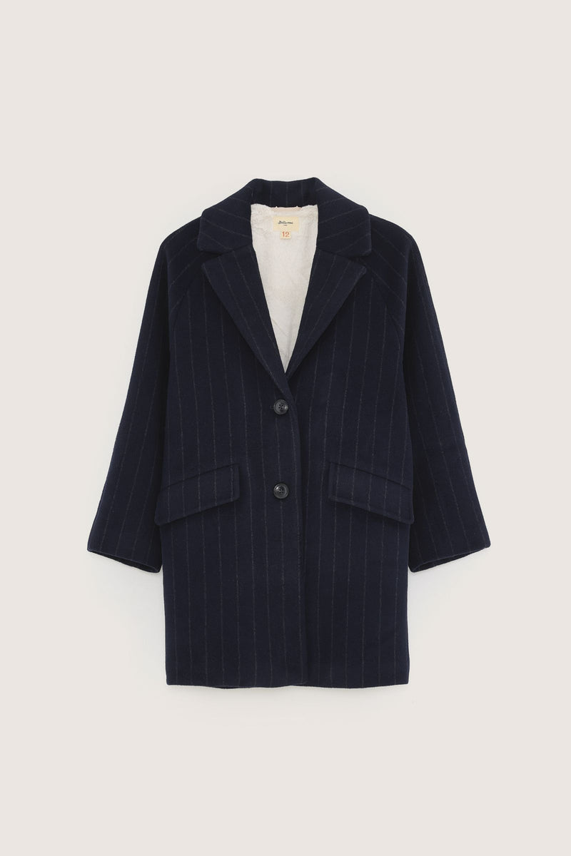 SANTAN52 S1113 COAT - STRIPE A