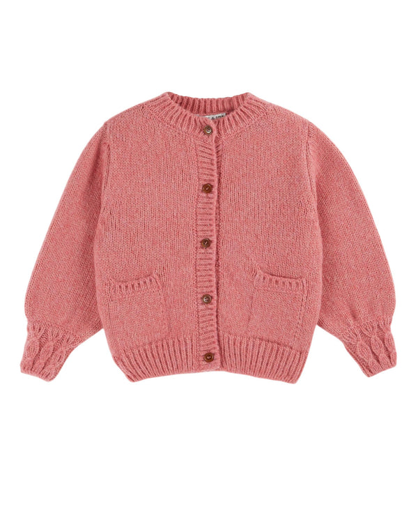 CUDDLY CARDIGAN AC129 - ROSE