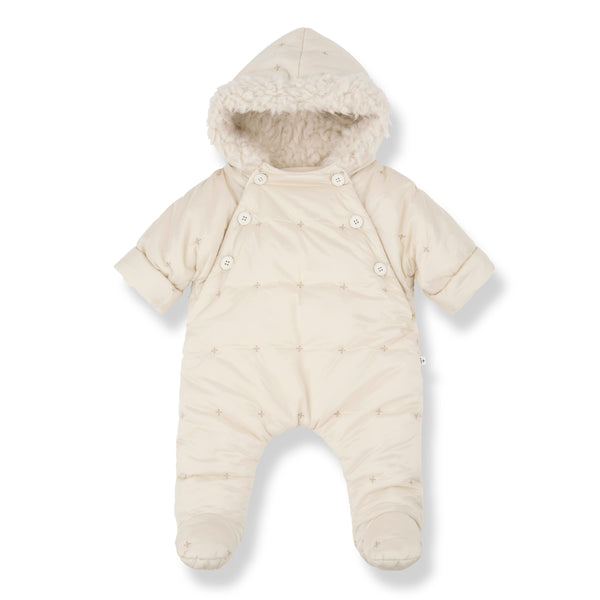COHEN NB PADDED MICROFIBER padded suit - ecru