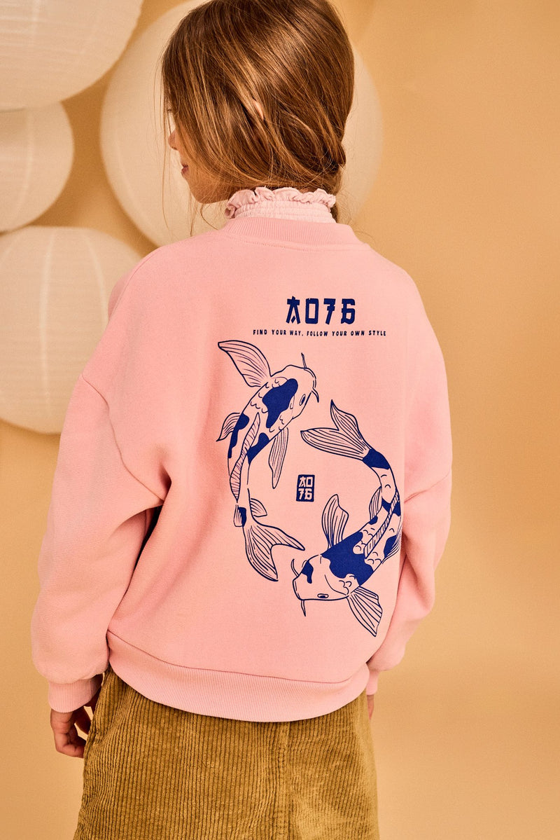 violeta sweater koi - light rosa