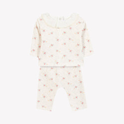 PREMIER TROUSSEAU FILLE ENSEMBLELONG11 - Nacre CB36100