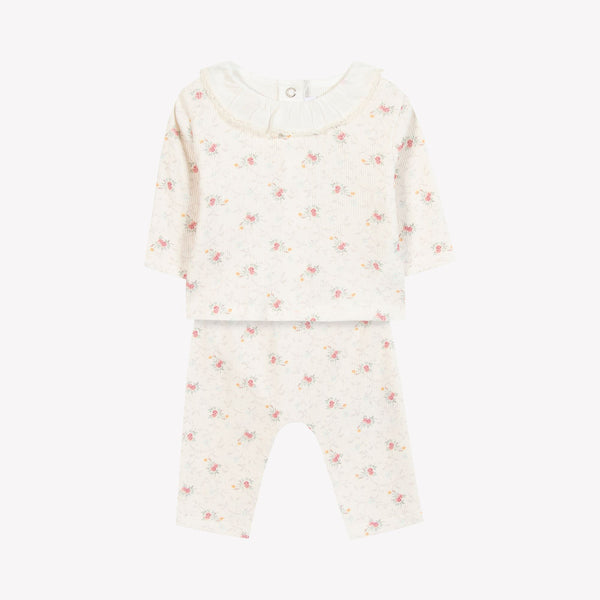 PREMIER TROUSSEAU FILLE ENSEMBLELONG11 - Nacre CB36100