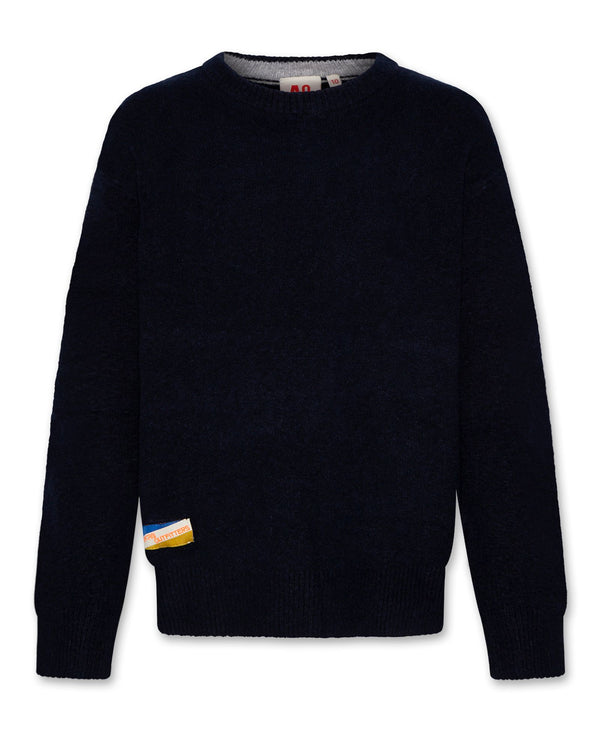 jeff c-neck seoul - 000799 - classic navy