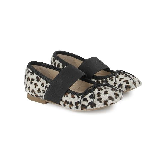 DORY ELAST LEOPARD SMALL - BLANCO