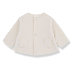 MARIE BAMBOO POLAR jacket - ecru