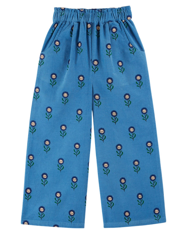 PRINTED CORDUROY TROUSERS AC081A - MARGOT