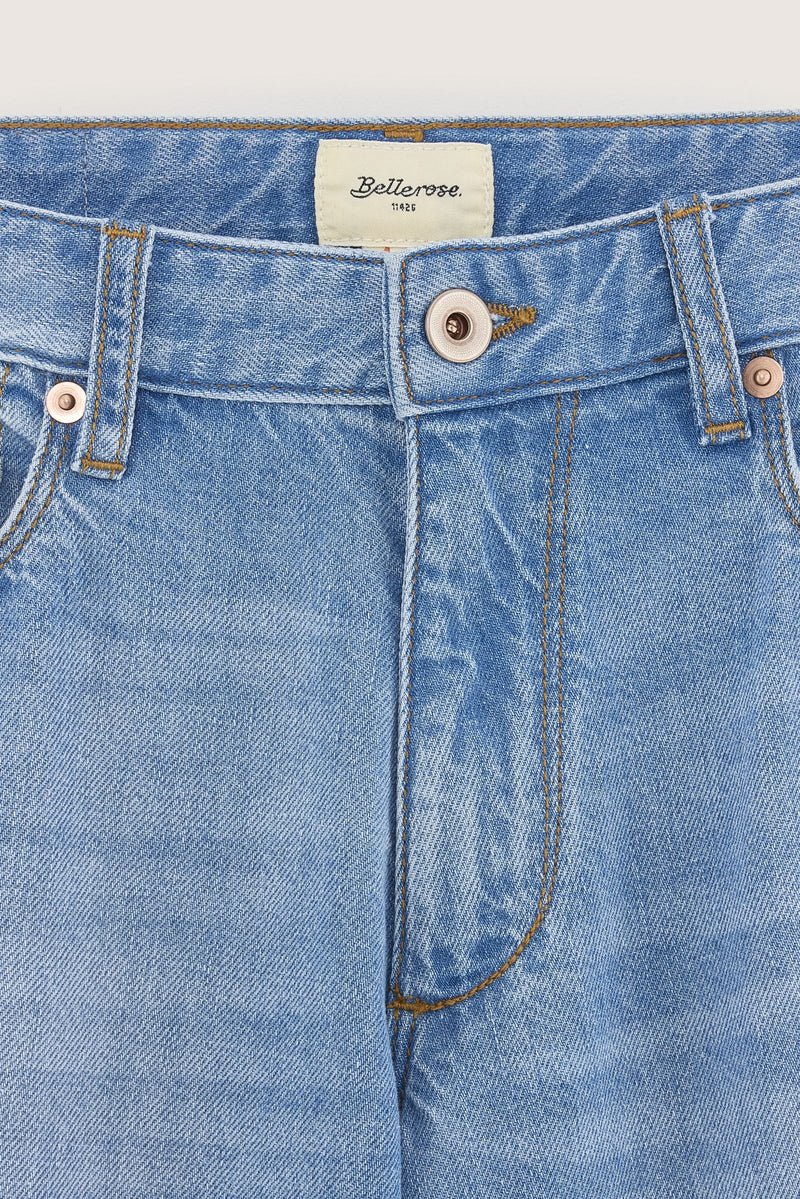 KAE D0498 JEANS - MD BLUE BLEACH