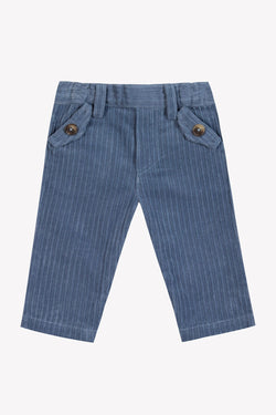 BABY PETIT ROBOT PANTALON 8 - Bleu grisé (CB22061)