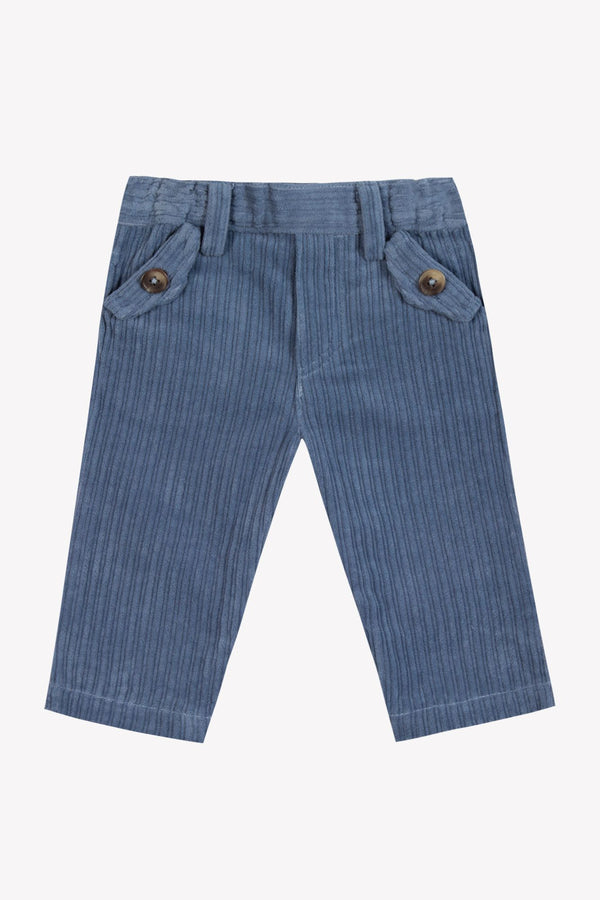 BABY PETIT ROBOT PANTALON 8 - Bleu grisé (CB22061)