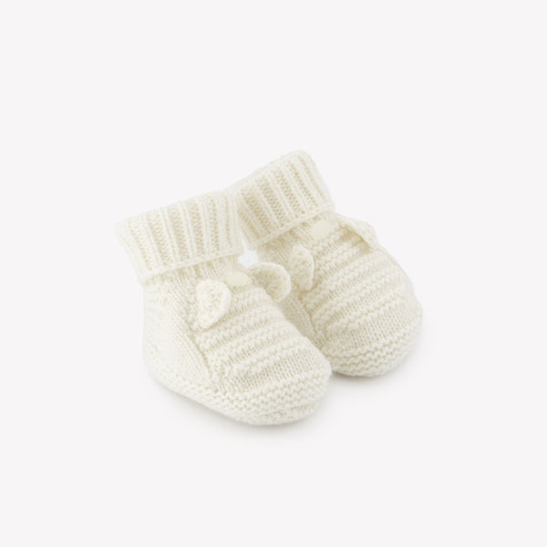 PREMIER TROUSSEAU MIXTE CHAUSSONS 2 - Nacre (CB89010)