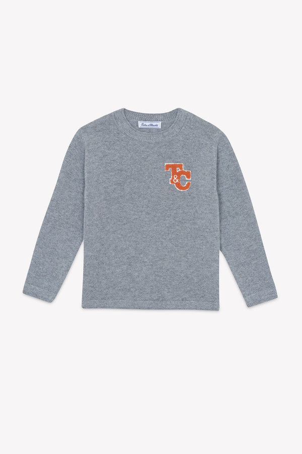 PETIT ROBOT PULL7BIS - Gris moyen chiné (CB18053)