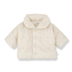 AMANDINE NB PADDED MICROFIBER padded jacket - ecru