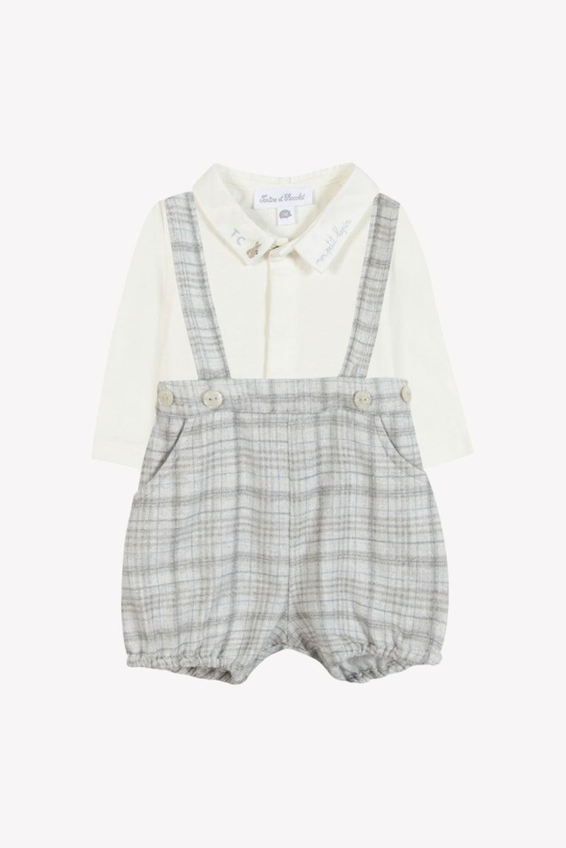 PREMIER TROUSSEAU GARCON ENSEMBLECOURT2 - Greige (CB37010)