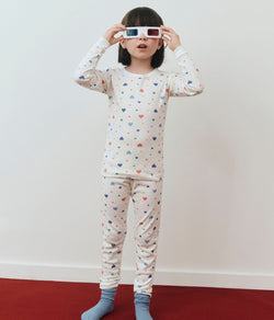 A0EI8 PYJAMA - marshmallow/multico