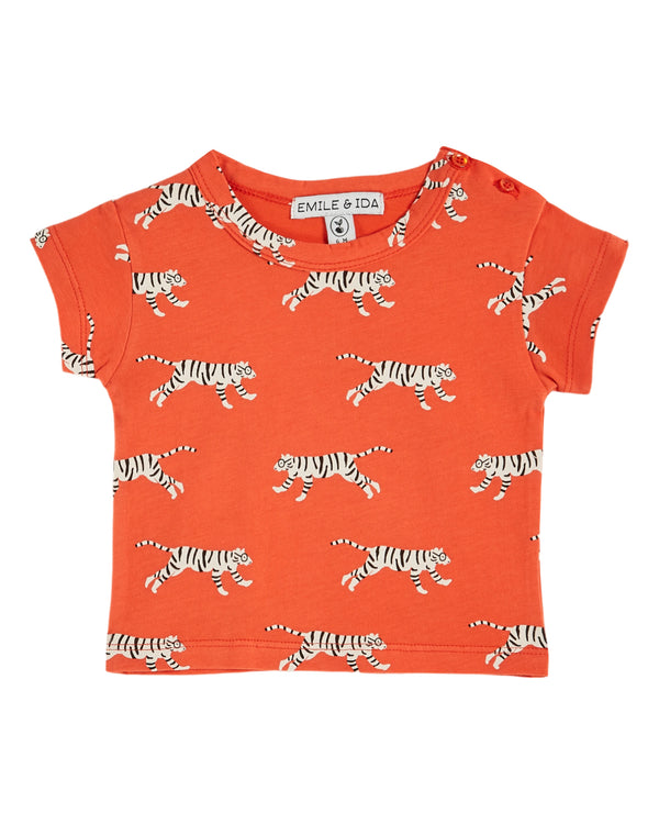 ALL OVER PRINTED TEE SHIRT - TIGRE CANNA
