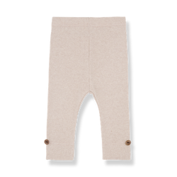 SINA PLAIN RIB JERSEY leggings - nude