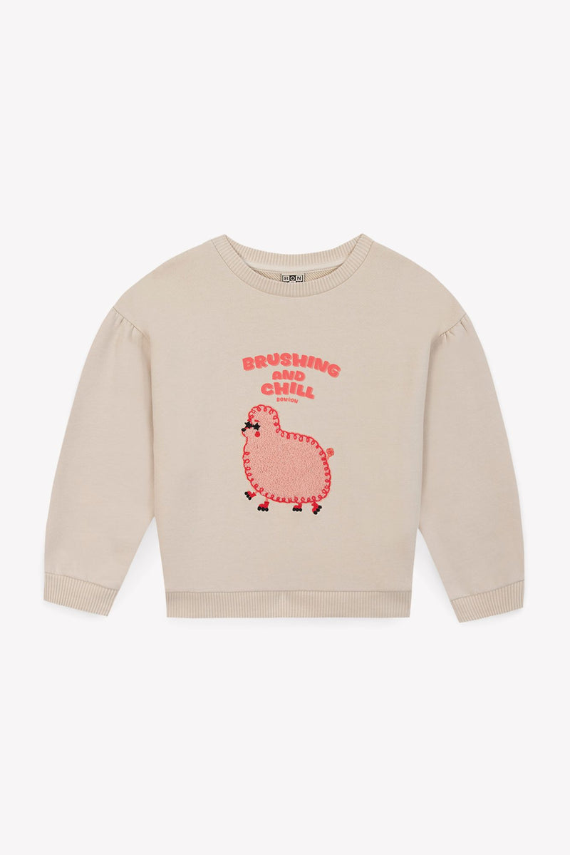 LYS BRUSHING Sweatshirt - MOUTON BB15052