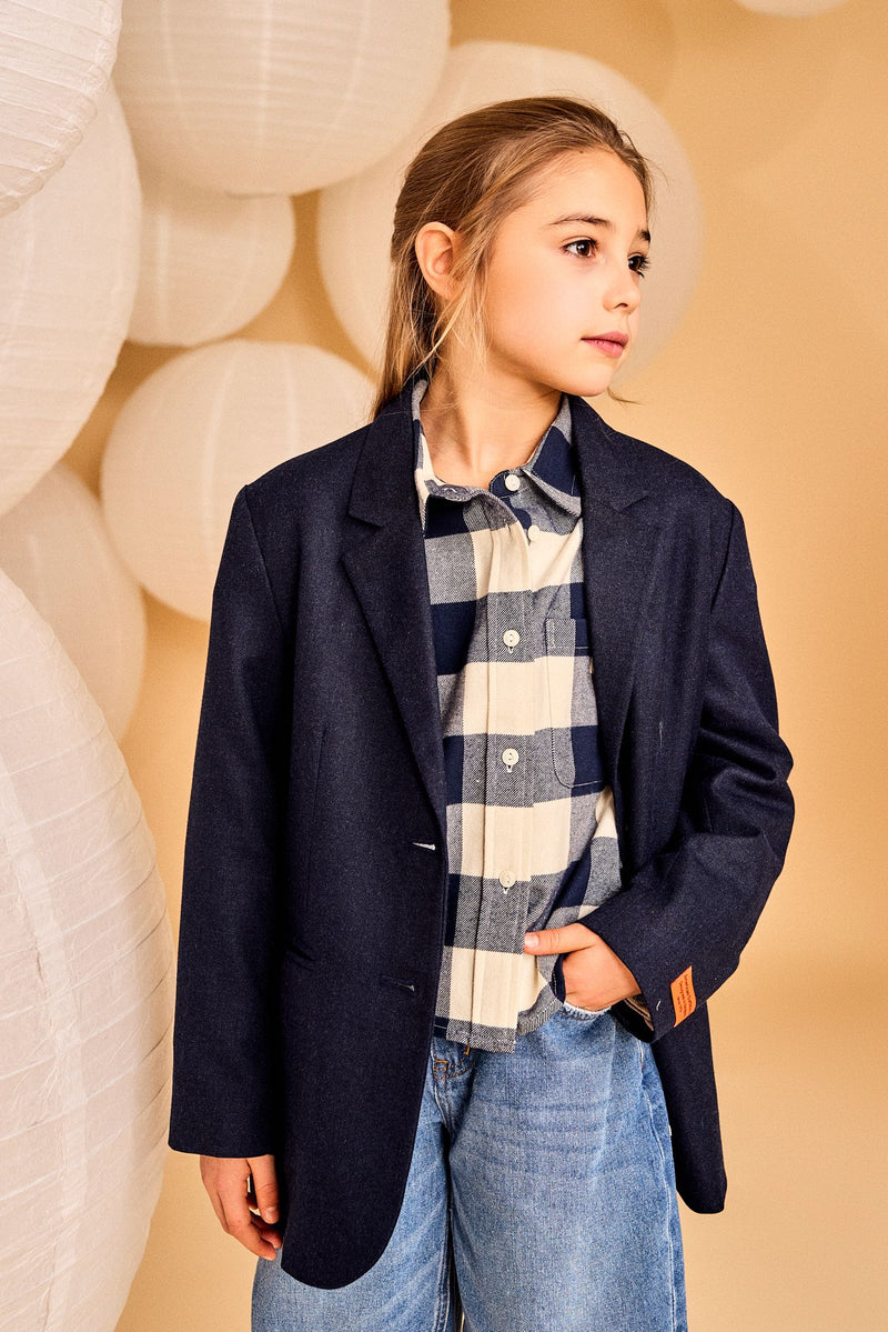 poke han blazer - classic navy